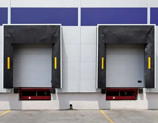 Industrieel verstelbaar laadsysteem Dock Door Shelter met aangepaste kleur