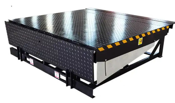 Aanpasbare dekhoogte Elektrische dokdeur levelers Workshop Automatische dokplaat 25000-40000LBS Veilig ontwerp