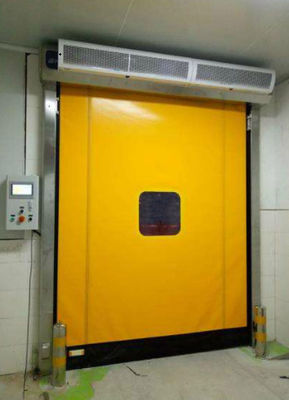 Cold Storage High Speed PVC Roll Up Rapid Shutter Zipper Doors Door 304 Stainless Steel Material Insulation Yes and Manual/Automatic