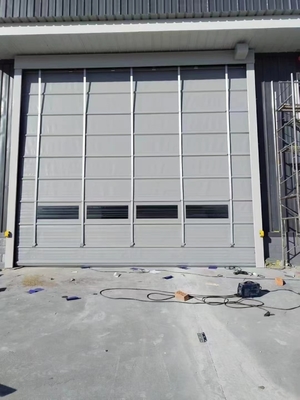 Moderne Stijl Hoge Snelheid PVC Automatische Industriële Deuren Roldeur Snelle Shutter Deur 304 Roestvrij Staal Materiaal voor Geluidsreductie en Geavanceerde Veiligheid