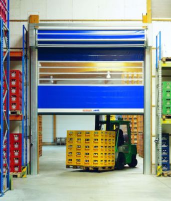 Fast Shipping High Quality Aluminum High Speed Spiral Door Safety Efficiency Safety Efficiency 0.8m/s Opening and Closing Speed