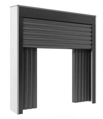 Truck Mechanical Waterproof PVC Dock Seal for Warehouse Protection From The Elements with Adjustable Loading Dock Shelters Fixed Galvanized Steel Liner