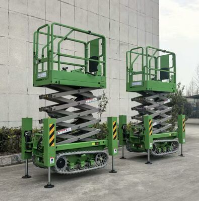 Articulerende boomlift voor werk op hoogte en buitenprojecten Elektrische zelfrijdende schaarlift luchtwerkplatform