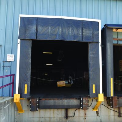 OEM Groothandel Industriële stijl Outdoor Waterdicht Hoog Duurzaamheid Verstelbaar laadsysteem Dockdeurschuil Aanpassing Kleur