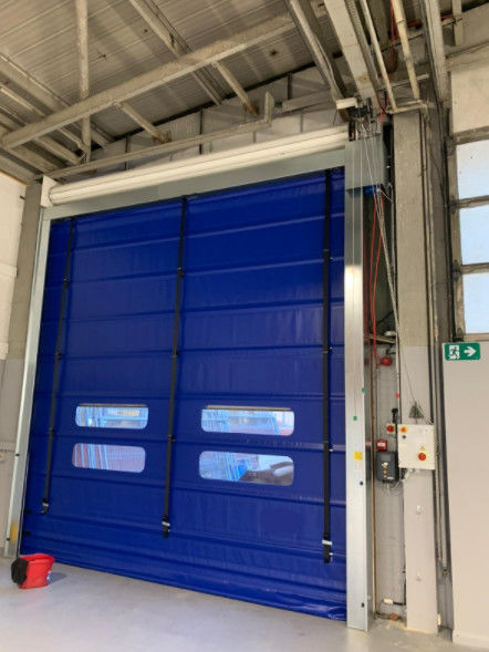 Deuren met geringe geluidssterkte van het de Rolgordijn van pvc de Snelle voor het Automatische Blind van de Workshopstof