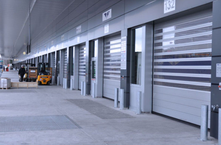 Van de de Deur Automatische Isolatie van de afstandsbedieninghoge snelheid het Spiraalvormige van de het Aluminiumlegering Comité 380V 50Hz