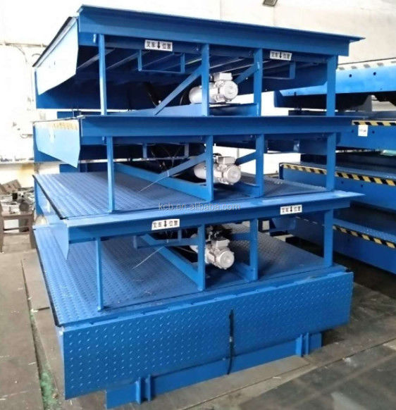Handheld afstandsbediening laden Dock leveler met platform Dock ramp Lift Load Yard
