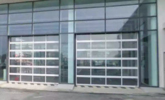 Geluidsverzwakking Aluminium doorsnede Buiten geïsoleerde Automatische afstandsbediening Voor garage