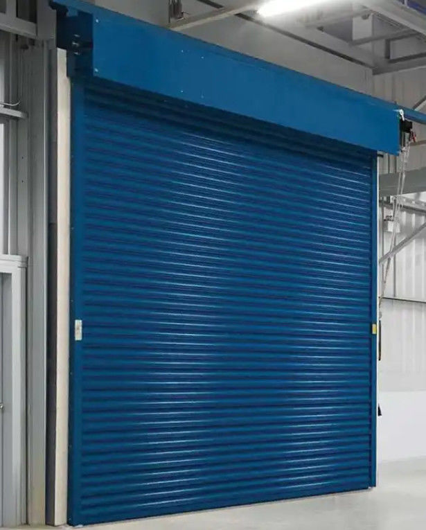 Aluminium Transparent High Speed Spiral Door Veiligheid Efficiëntie Veiligheid Efficiëntie Op maat