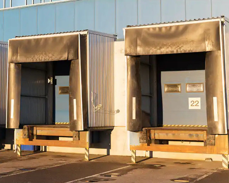 Gepersonaliseerd kleurenverstelbaar laadsysteem Dock Door Shelter met laag onderhoud Fabriek Direct Verkoop Foam Loading