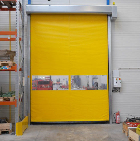 Moderne beveiliging Thermische isolatie Rapid Roller Door met geluidsreductie en weerbestand Zipper zelfreparatie deur