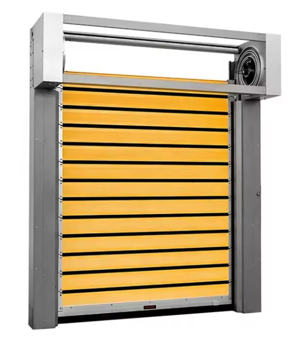 PLC-gecontroleerde snelheid Spiraaldoring met 0,8m/s Openings- en sluitingssnelheden Op maat gemaakte geavanceerde Roll Up Garage Roller Door