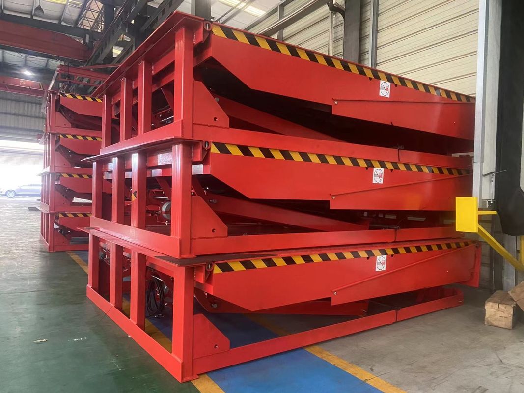 Aanpasbare dekhoogte Mechanische laaddock leveler 10 000-20 000 lbs Capaciteit met installatie ter plaatse