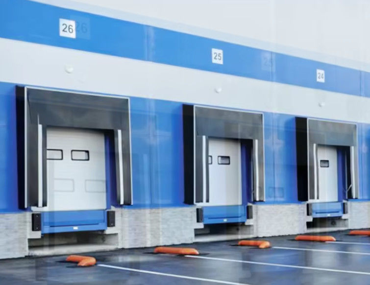 Weerbestendige kabelstof laaddockshelters Gemakkelijk te installeren met weinig onderhoud