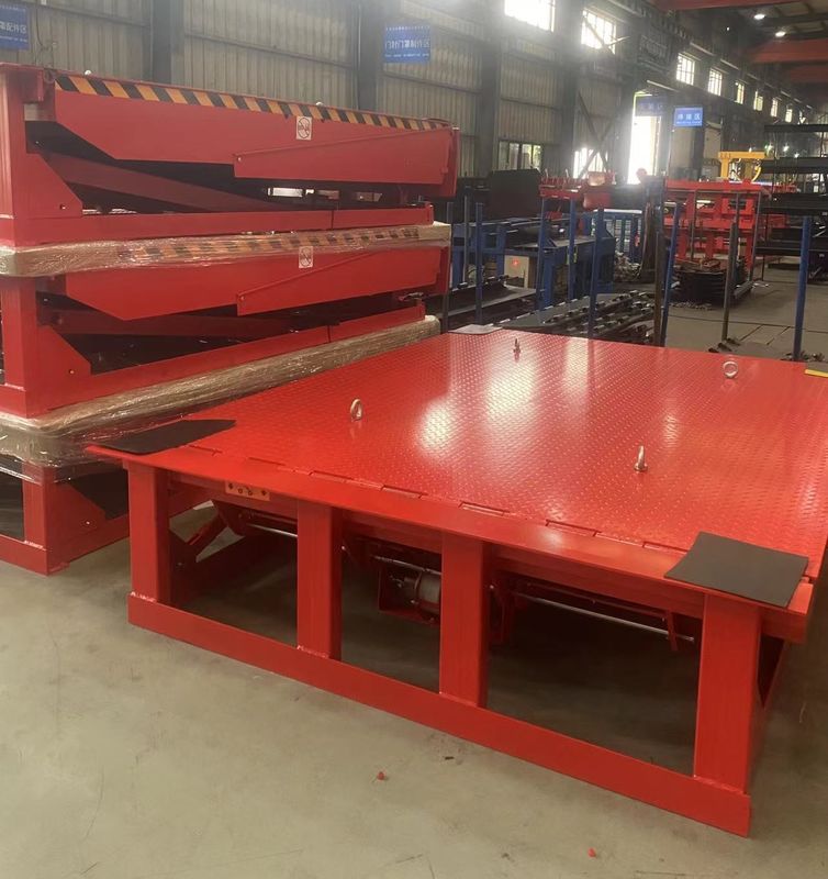 25000-40000 LBS Capaciteit Veilig ontwerp Workshop Automatische Dock Plate Dock Door Levelers Heavy Duty Hydraulisch