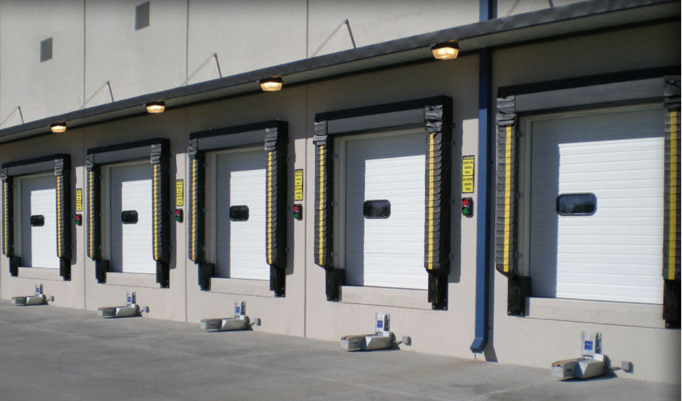Custom Kleur PVC laag onderhoud Dock Door Shelters Loading System Automatisch PVC Dock Seals Warehouse Industrial