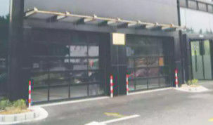Waterdicht Klasse 3 Modern ontwerp geluidsdicht Aluminium legering Glas sectioneel Garagedeur