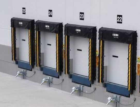 Gepersonaliseerd kleurverstelbaar laadsysteem Dock Door Shelter voor industrieel gemaakt van PVC plastic rubbermateriaal