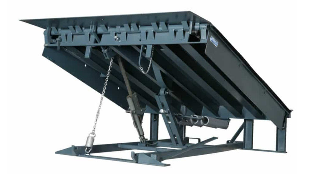 Werkplaats Automatische Dock Plate Dock Door Levelers 25000-40000LBS Veilig ontwerp Aanpasbaar platform Grootte Veiligheidsketens