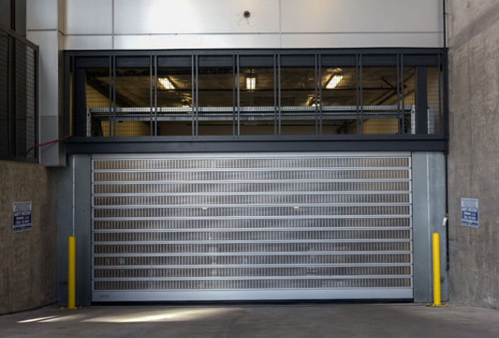 Aluminium doorzichtige hogesnelheidspiraaldeur stroomvoorziening 220V/50HZ Voor magazijn