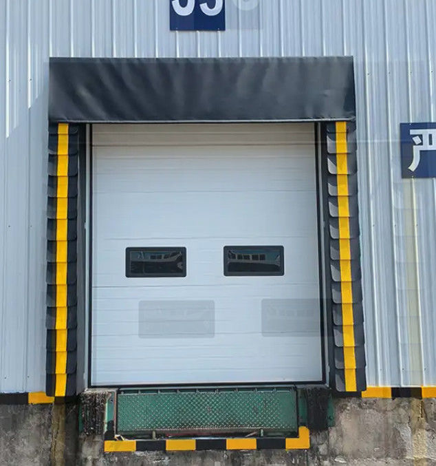 Hoogwaardige logistiek magazijn haven industriële duurzaamheid moderne aangepaste kleur laden haven schuilplaatsen gemakkelijke installatie bescherming tegen elementen