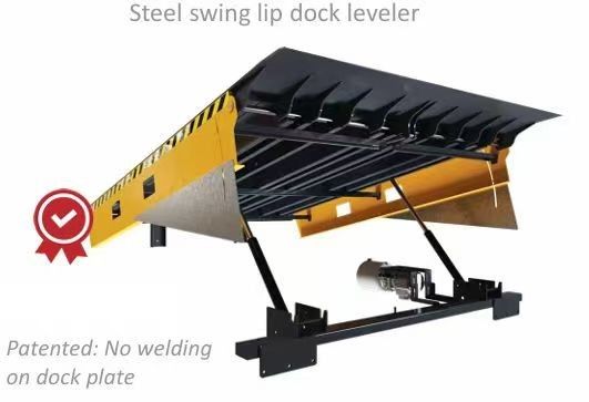 Dock Door Levelers Workshop Automatic Dock Plate 25000-40000LBS Veilig ontwerp Voetpedaalbesturing