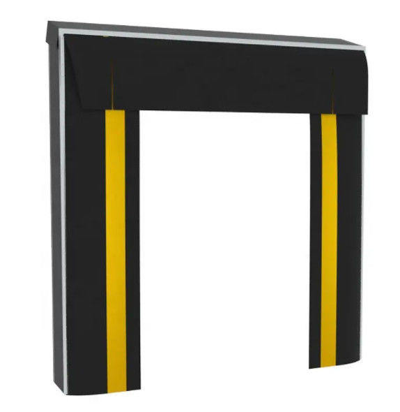 laag onderhoud PVC plastic rubber verstelbaar laadsysteem Dock Door Shelter voor het laden van gemak