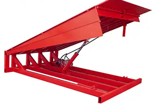 Veiligheidsketens Workshop Automatische Dock Plate Dock Door Levelers 25000-40000LBS Veilig ontwerp voor laden